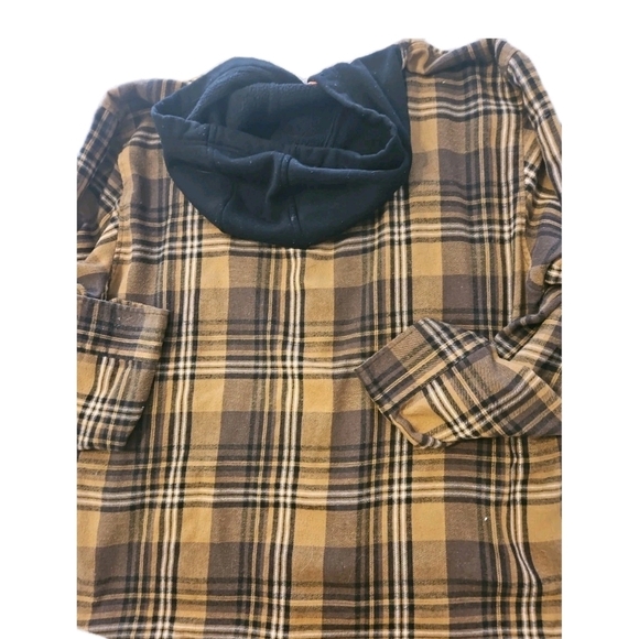 WearFirst Men’s XXL Striped Hoodie Retro Activewear BOHO Grunge Cottage Y2K[3E] - Picture 10 of 12